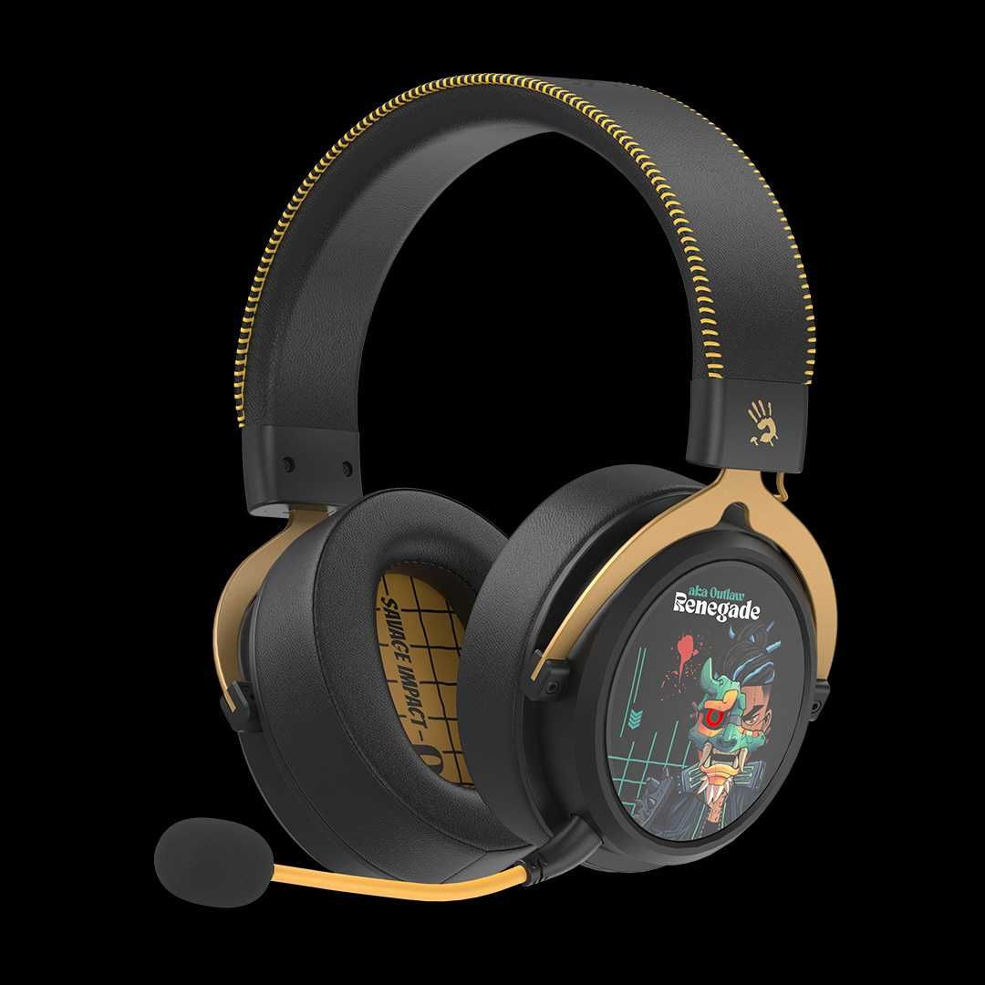 Беспроводной гарнитура A4Tech Bloody MR595 Renegade, Yellow Sunset