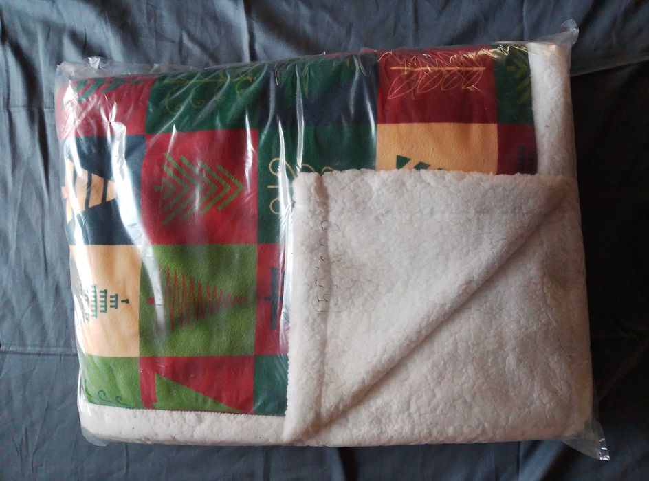 Шерпа одеяло с еко вълна 3