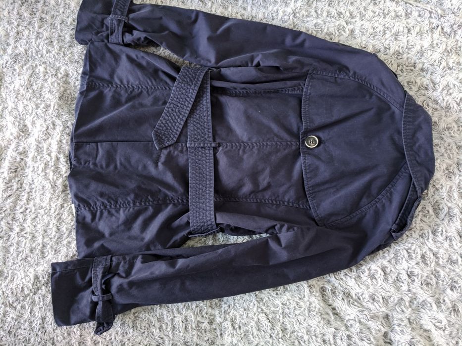 Trench Zara Basic măr S