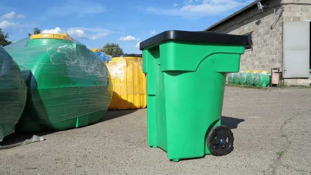 Контейнеры для мусора 360 л 240л., Мусорный бак на колесах. В наличии.