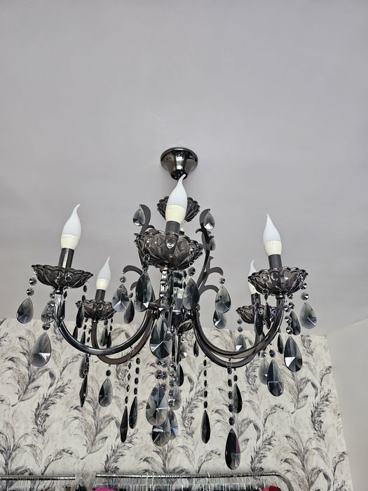 Candelabru din sticla