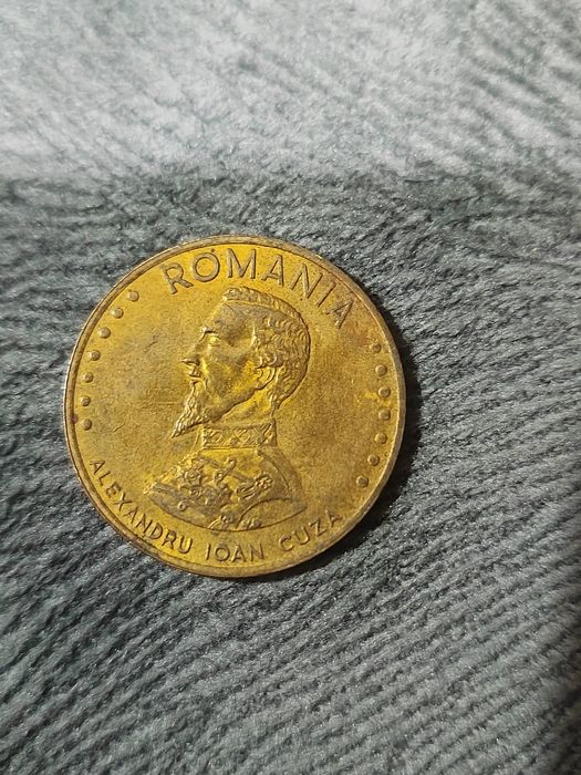 Monedă 50 lei Alexandru Ioan Cuza