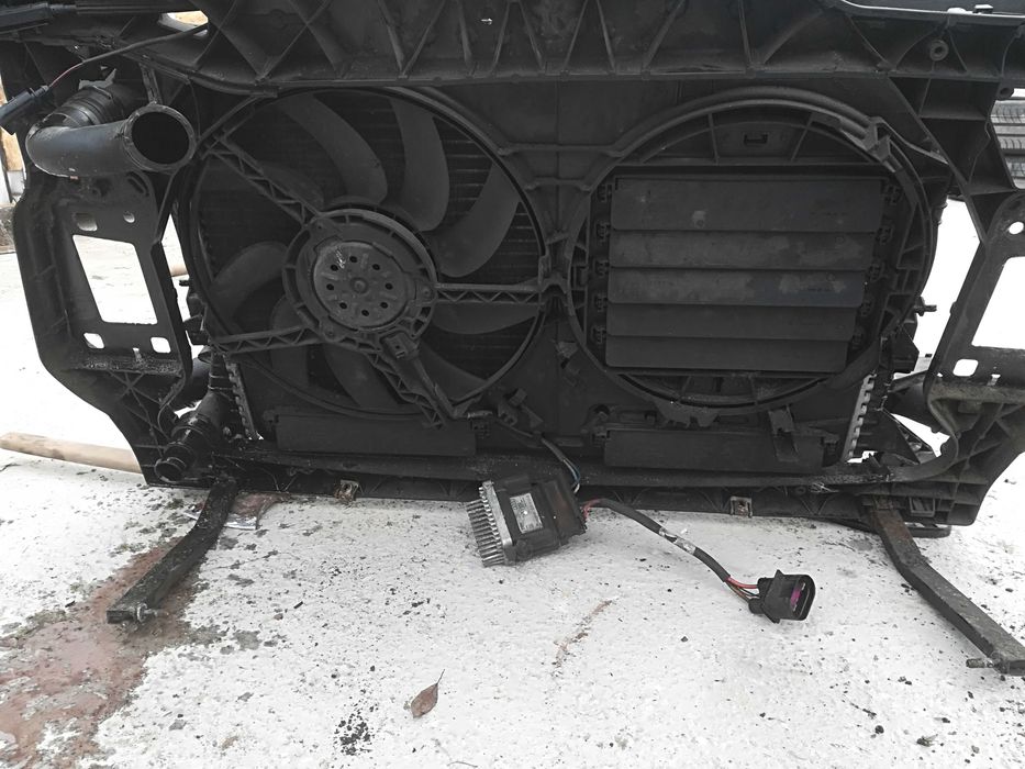 electroventilator carcasa gmw audi a4 b8 2008-2012 motorina si benzina