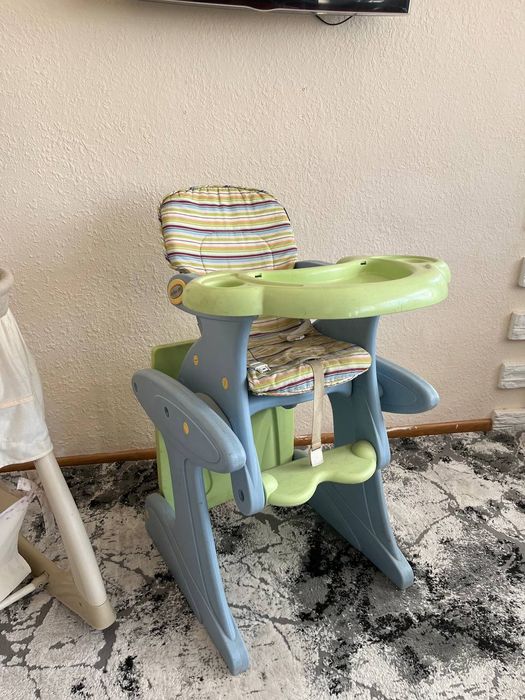 Детская люлька, стул