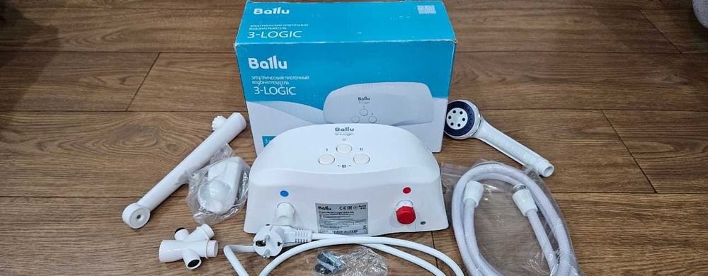 Новый проточный Водонагреватель Ballu 3-Logic TS