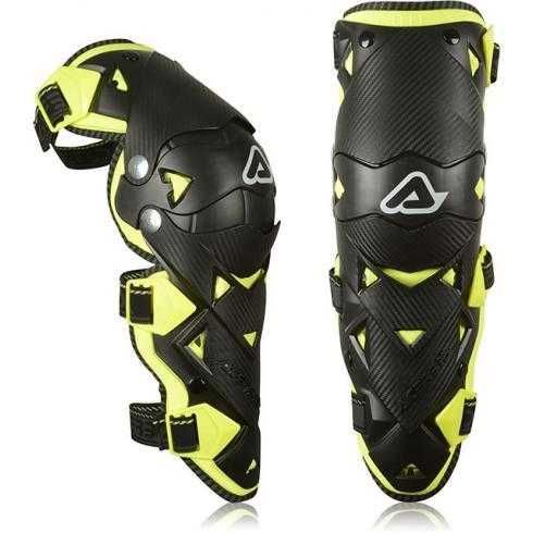 Мото наколенки протектори ACERBIS IMPACT EVO 3.0 BLACK/YELLOW