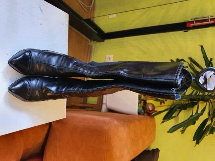 Cizme din piele mar. 35/36