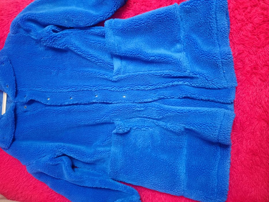 Шуба оверсайз свободная