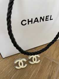 Метални обеци Chanel!!!