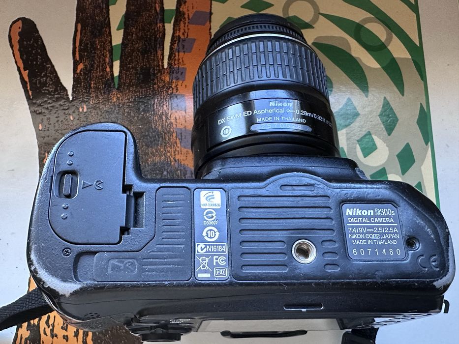 nikon d300s nikkor ed 18-55mm af kit dslr