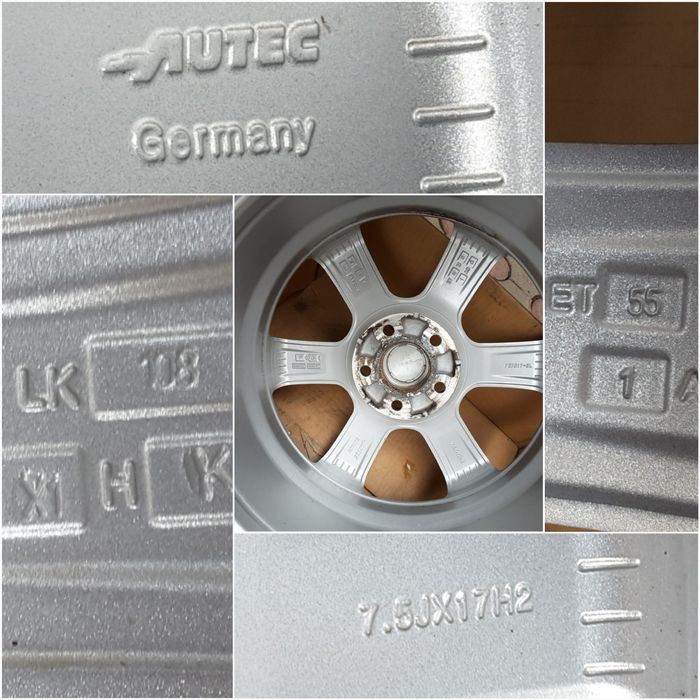 jante aliaj 17; 5x108; Ford Focus 2, 3, 4,Mondeo MK4 Mk5,C-max,Kuga