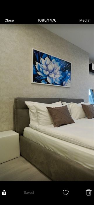 Картини син лотос 100/70