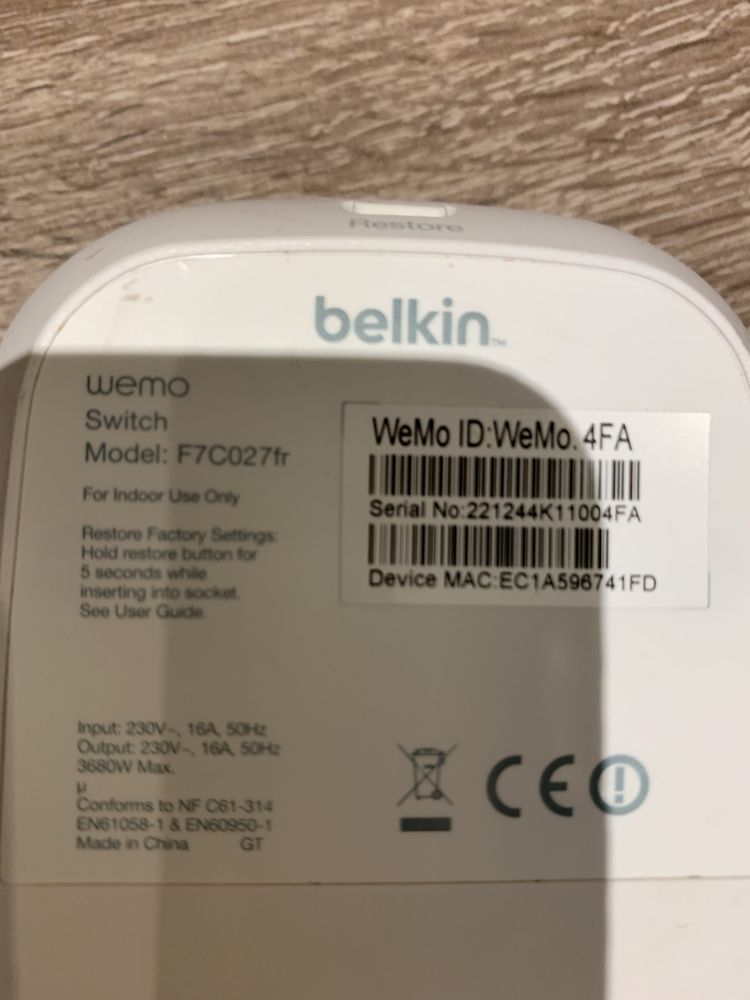 Belkin Meno Switch