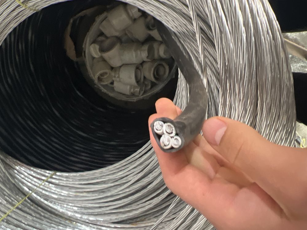 Целевой кабель алюминий медный провод
