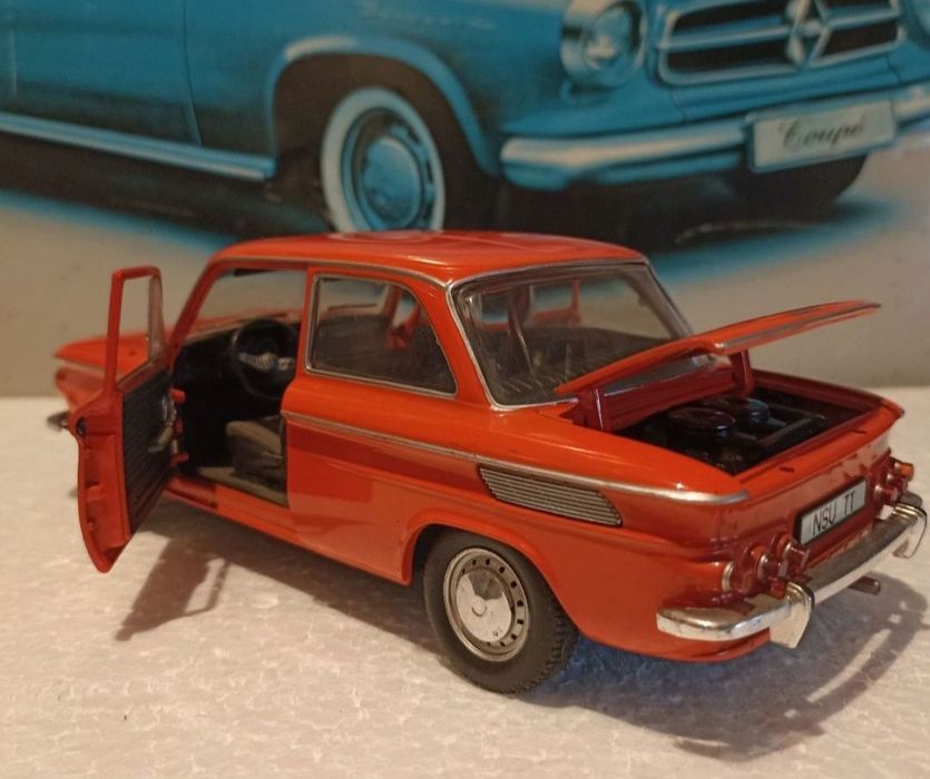 NSU TT  macheta auto 118 Revell 
Scara 1 18 
Revell 

vizualizati si c