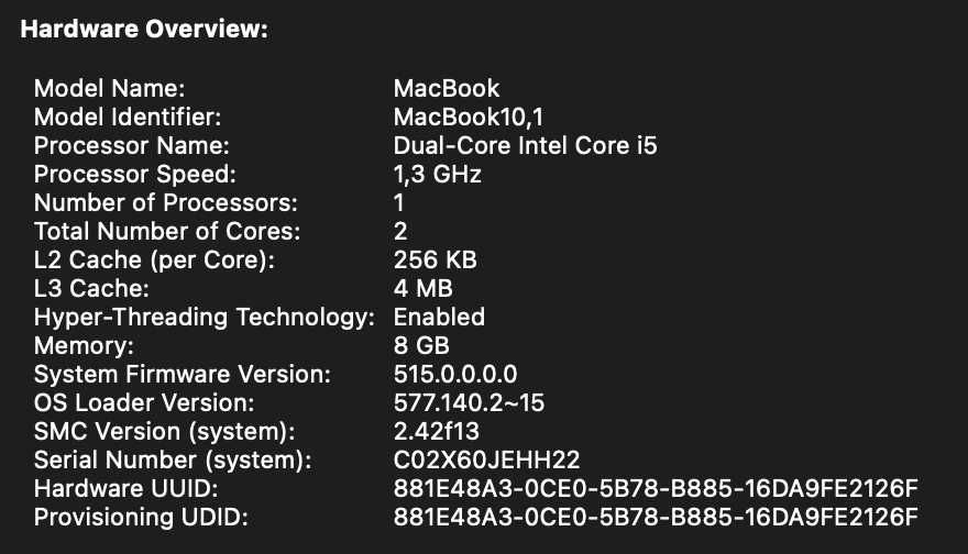 Mac Book 12" модел 2017 с 512 SSD