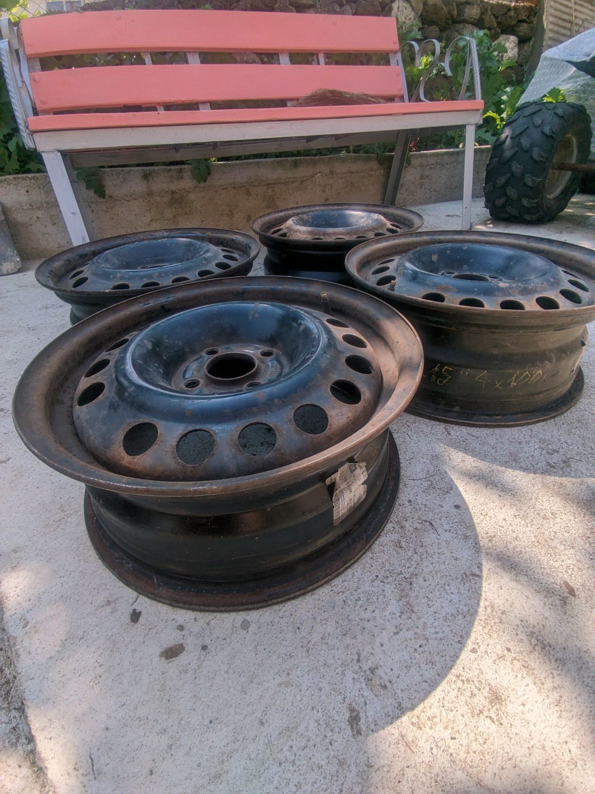 Джанти железни 4х100/15"