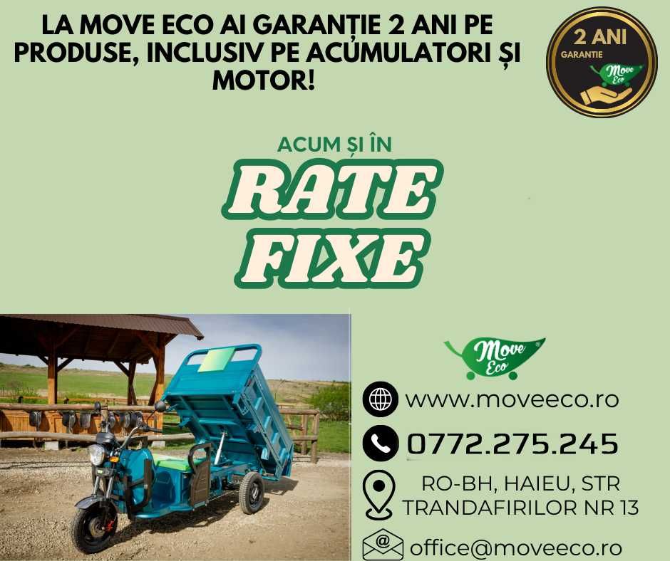 Triciclu electric BIG CARGO 700 md.2022/ fabricat MoveEco RO