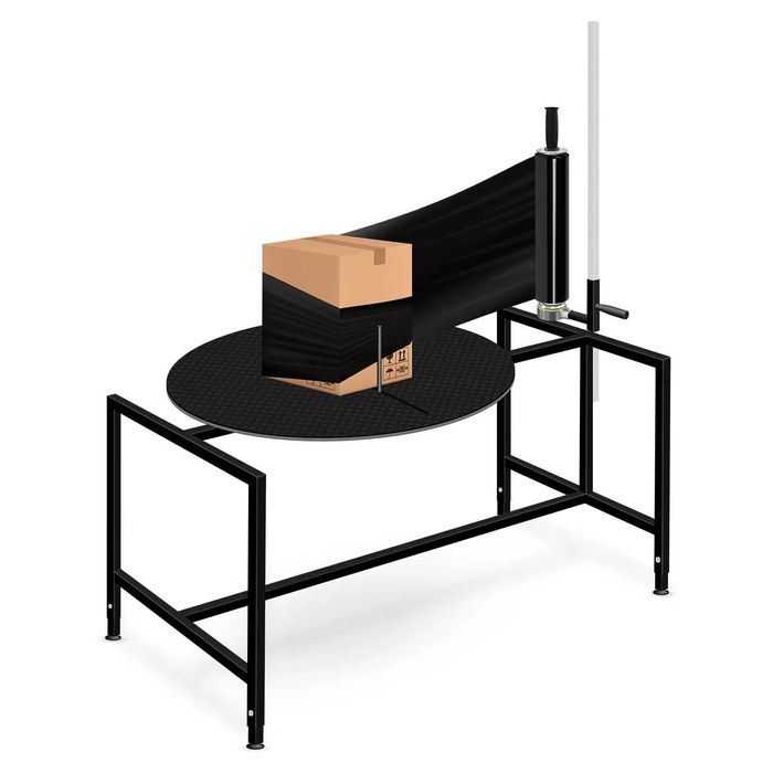 Masa impachetare folie stretch rotativa/reglabila