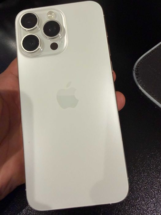 iPhone 15 Pro Max White Titanium (Бял), като чисто нов