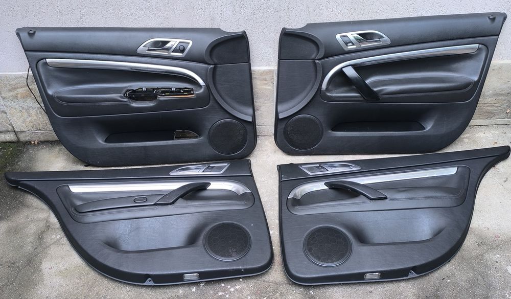 Fete uși piele originala Skoda Superb 1