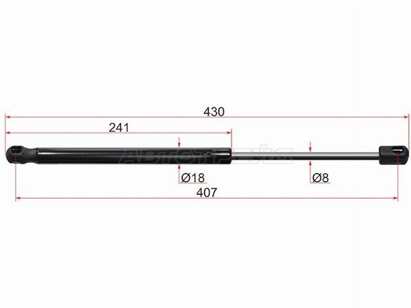 Амортизатор крышки багажника Kia Ceed