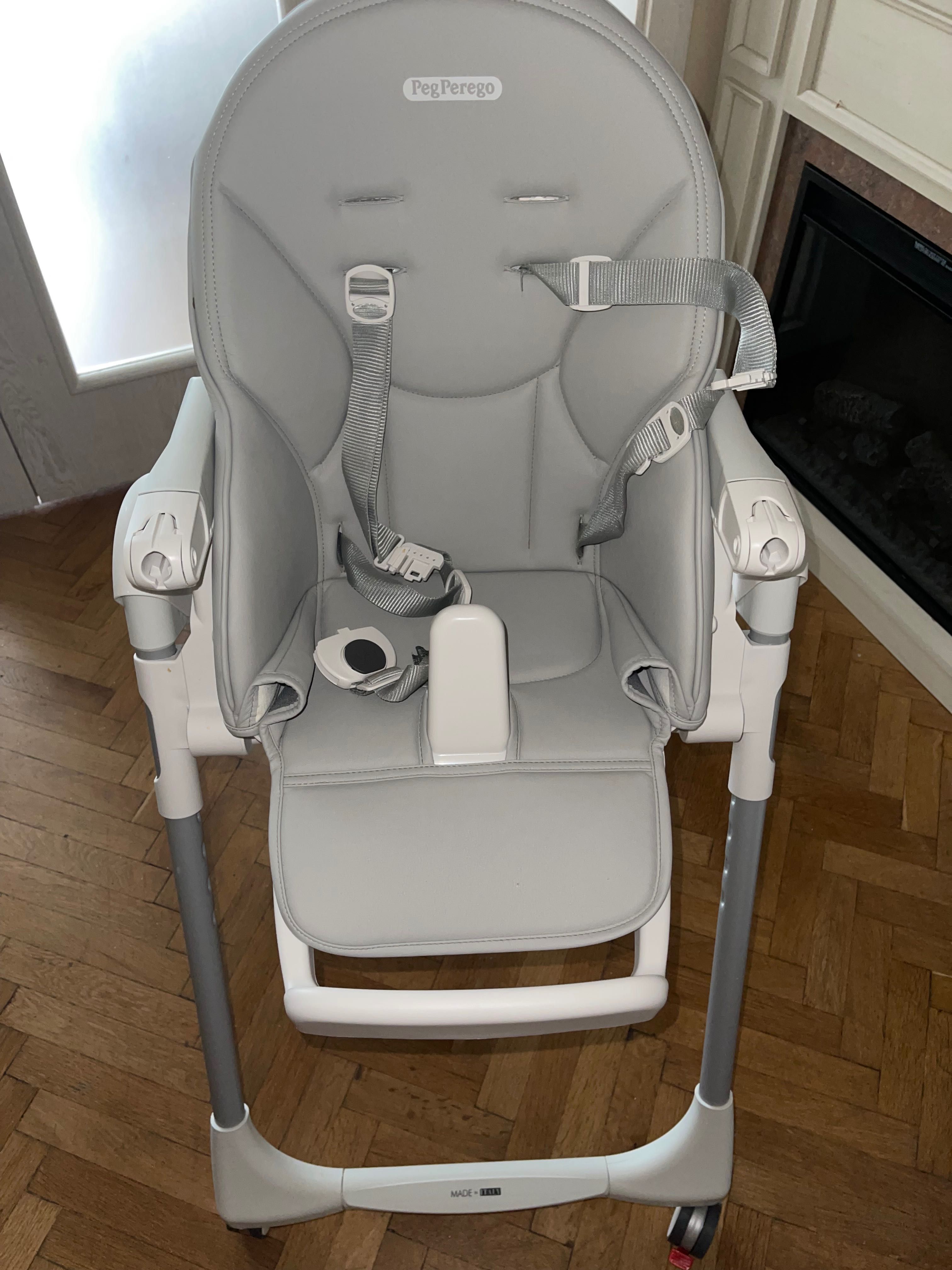 Peg Perego Столче за хранене-шезлонг Prima Pappa Follow Me Ice