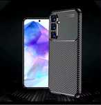 Husa Silicon Stripe Neagra - Samsung A42/A32/A34/A55/A35/A36/A56/A26