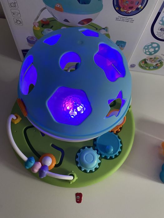 Бебешка играчка сфера Космос - сортер, формички, лабиринт, музика,