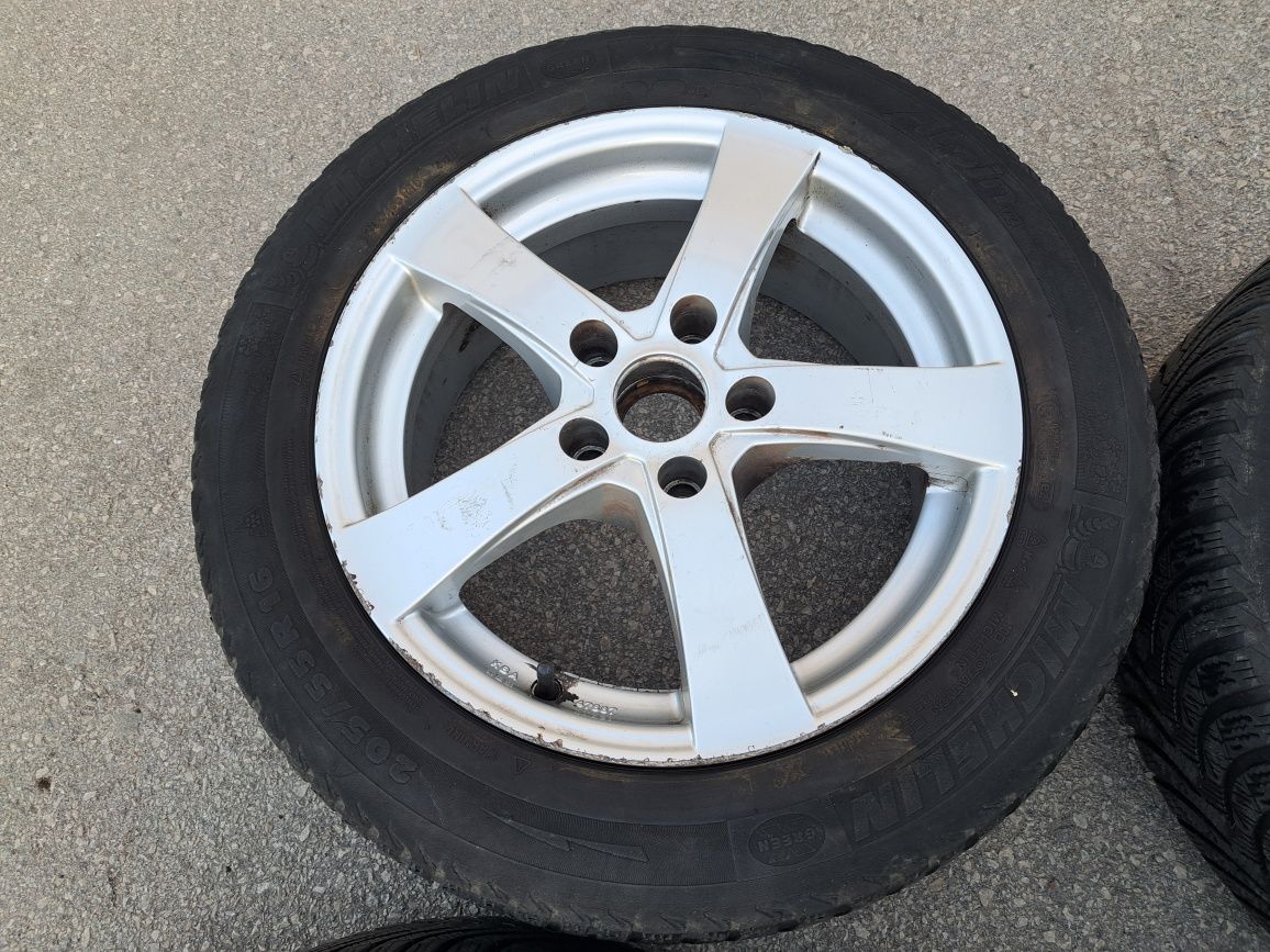 5x112/16 с гуми Audi VW Mercedes Skoda 5х112/16 Мерцедес Ауди Шкода