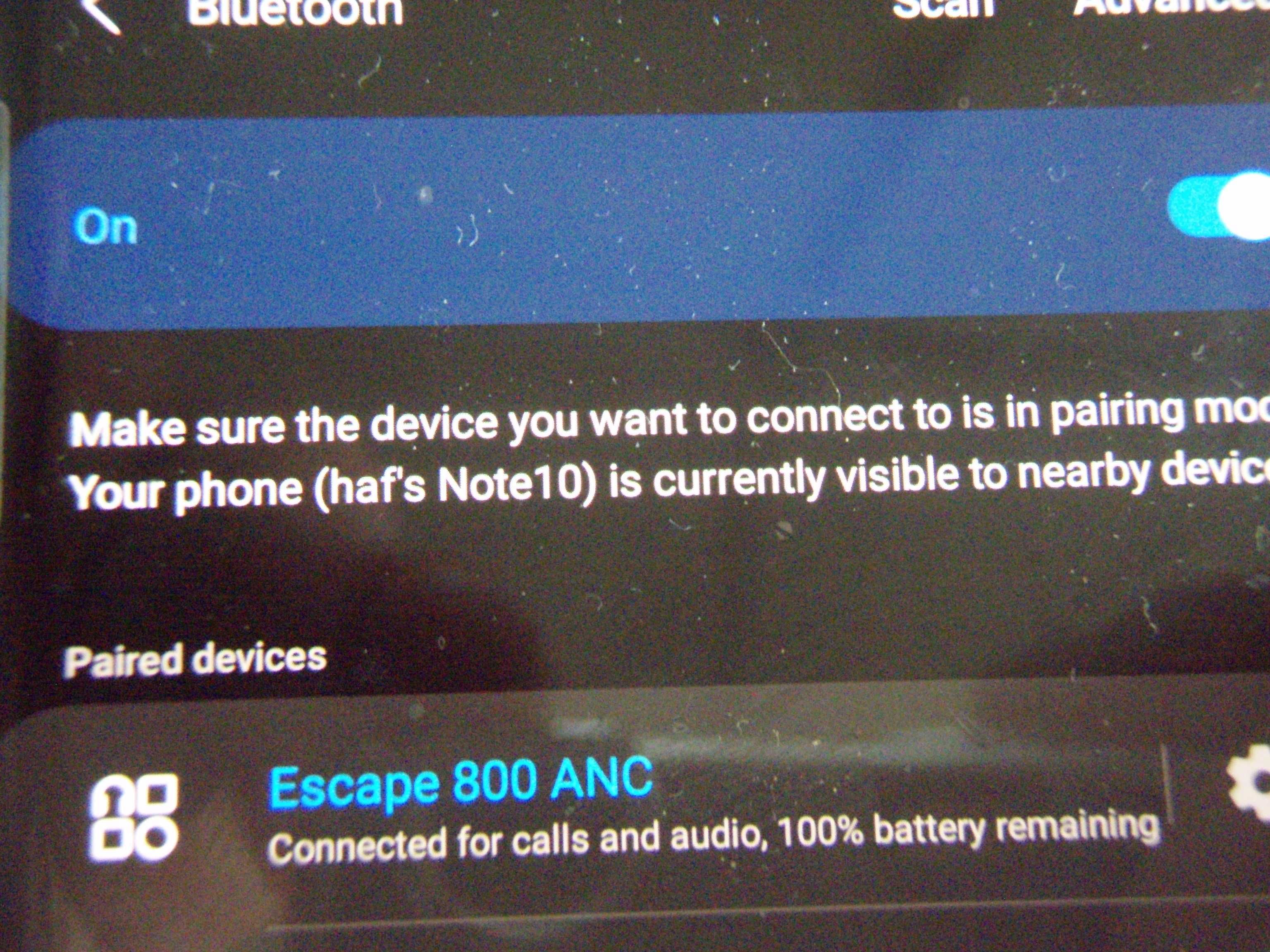 Casti bluetooth Motorola Escape 800 ANC SH043