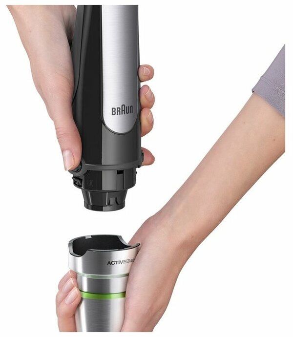 Погружной блендер Braun MQ 7045X, черный