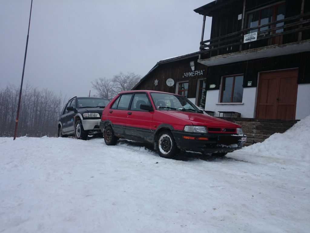 На Части!! Subaru Justu 4wd 1.2 75hp Субару Джъсти 1.2 4х4 75кс 1994