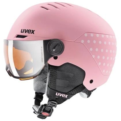 Casca schi ski copii Uvex Rocket jr. Visor. (NOUĂ)