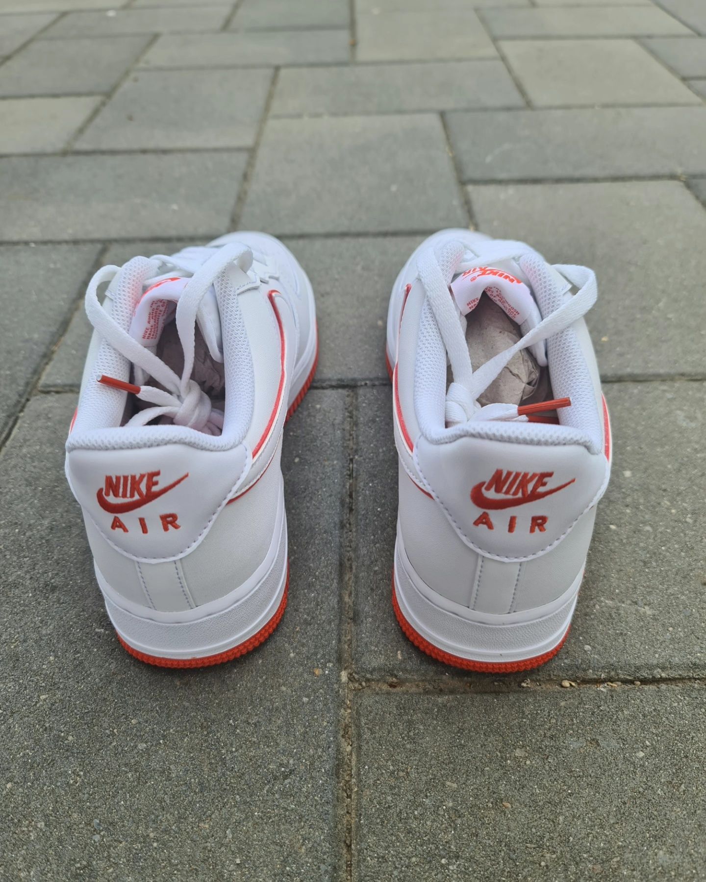 Air Force 1 White Picante Red(45)