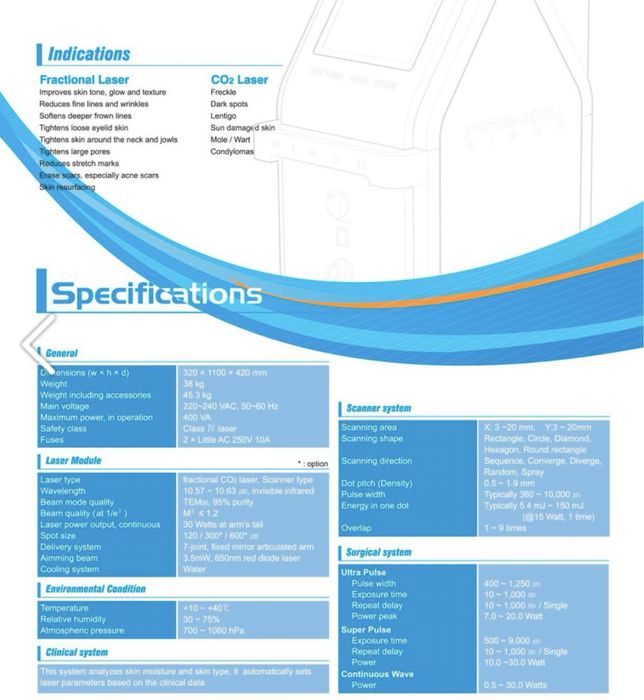 Co2 фракционен лазер