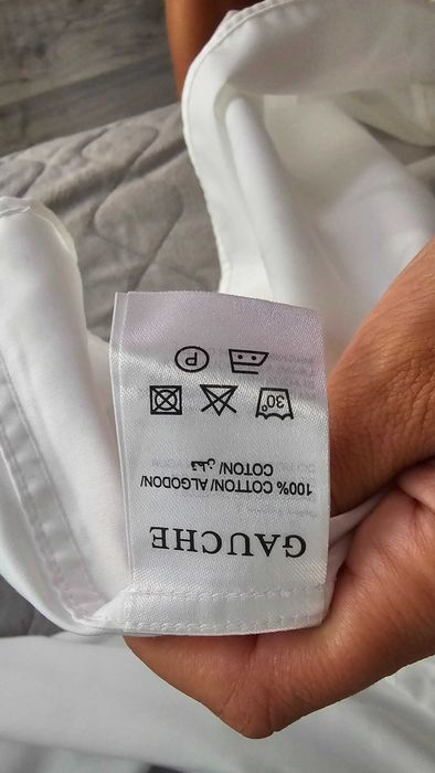Camasa alba bumbac - non iron - potrivita si pt. birou
