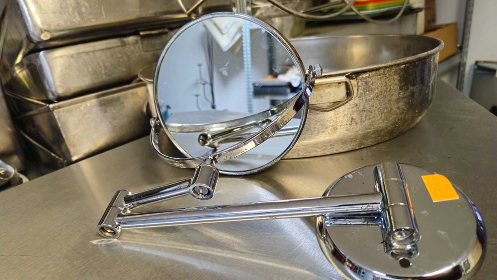 Разпродажба! Аксесоари за баня - сапунерка, ринг , огледало