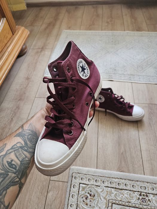 Converse all star burgundy