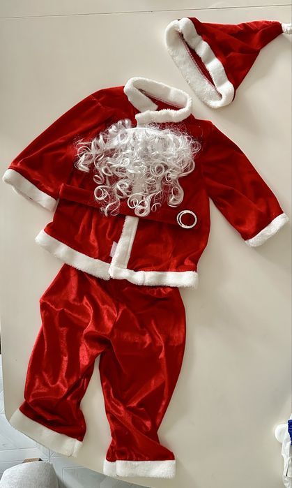 Костюм Деда Мороза для мальчика, отдам недорого