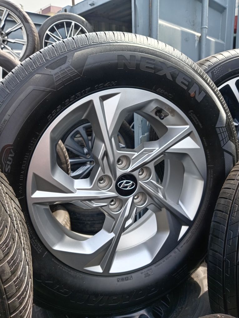 R17  Hyundai- tukson orginal orginal diska Balon Xolati idial