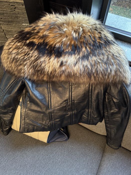 Яке Dsq2 едтествена кож и естествен косъм