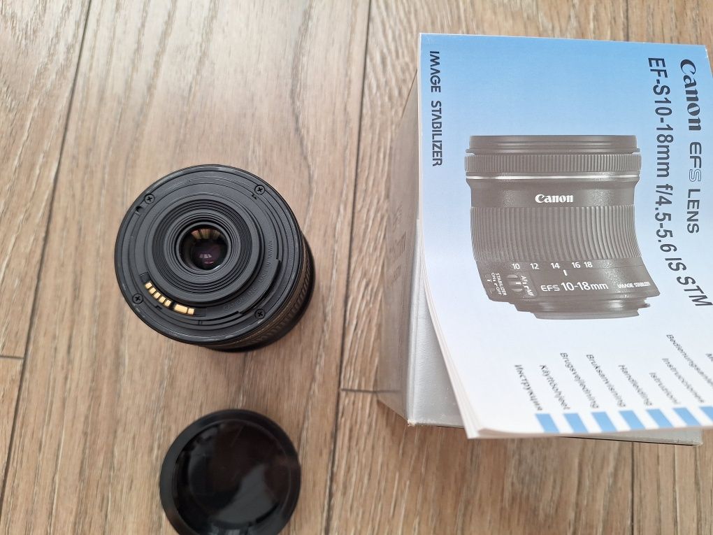 Obiectiv Canon 10-18mm IS STM