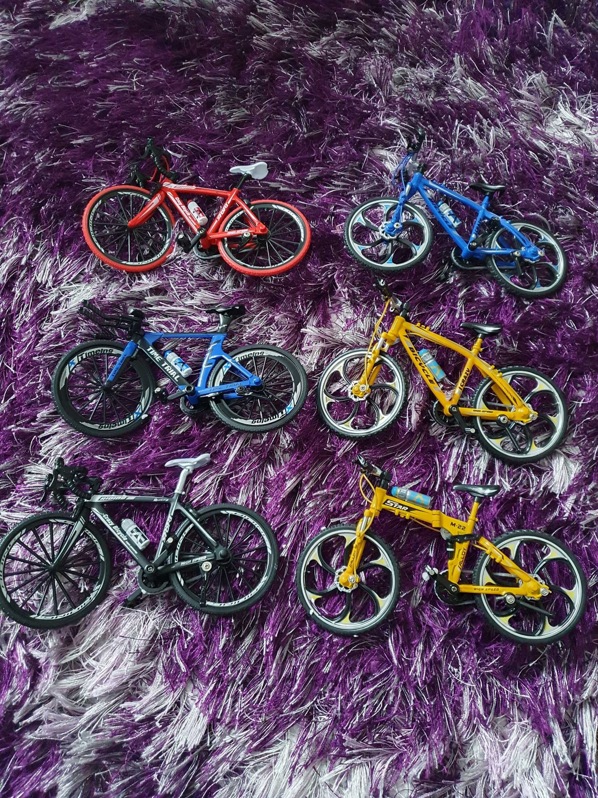 Macheta bicicleta metalica 18 cm diferite  modele