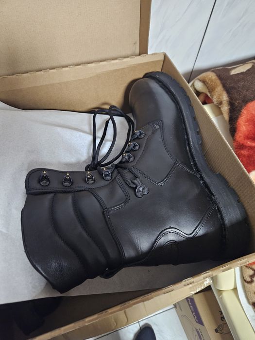 Bocanci Militari Piele Naturala