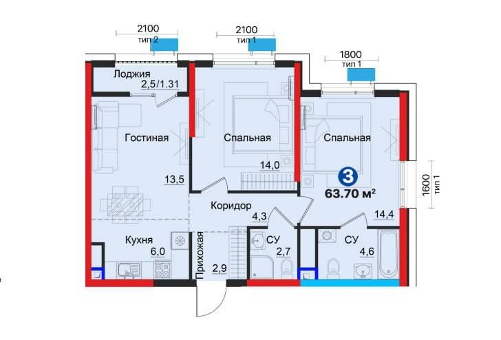 Ипотека без дохода, проведем скоринг, ежемесячно по 8,4 млн сум [АА]