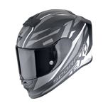 Casca moto SCORPION EXO-R1 EVO CARBON AIR Runner Matt Black/White