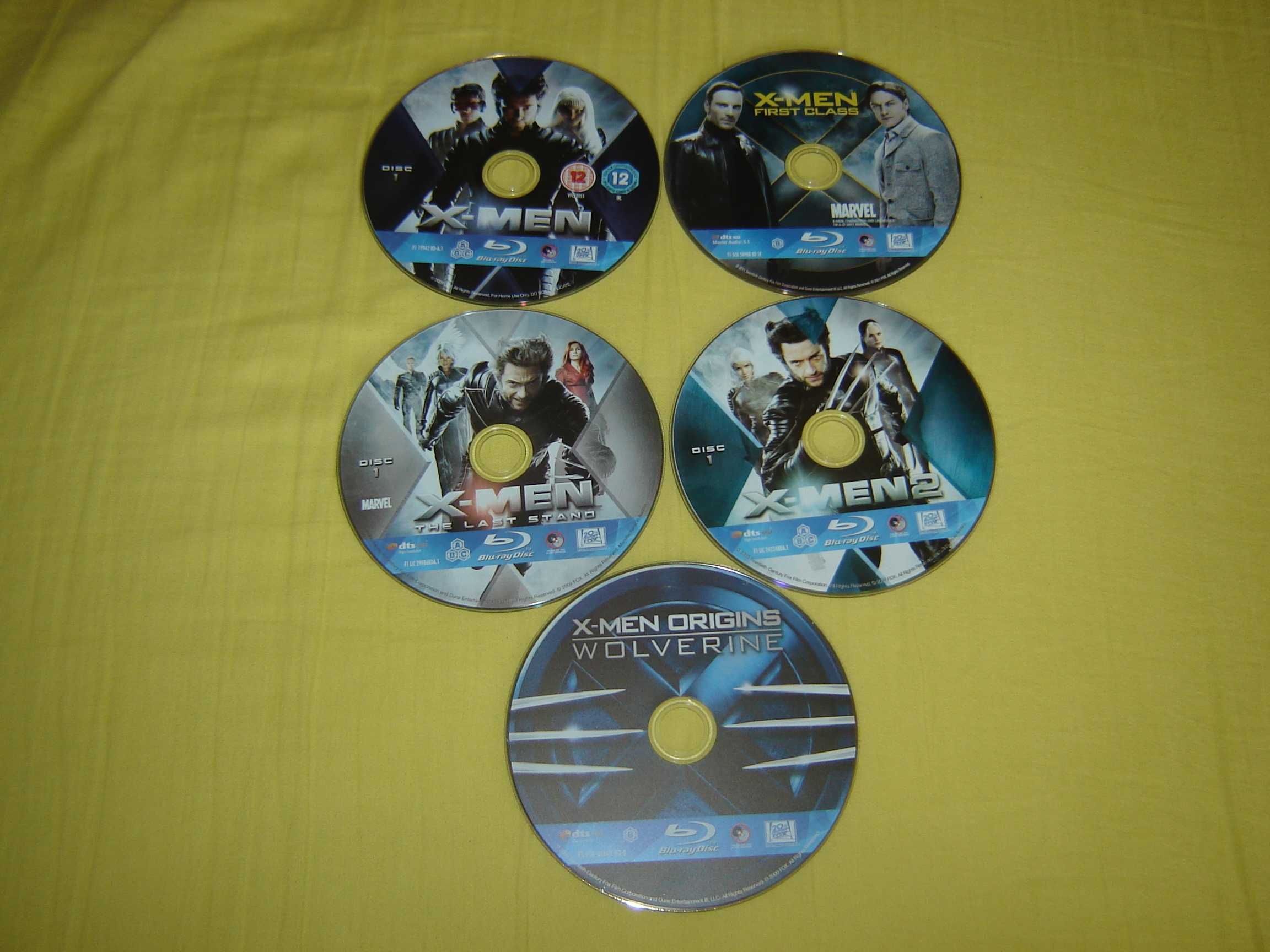 Blu-ray discuri X-Men Originale noi