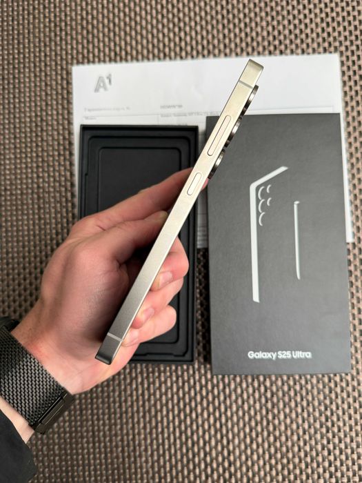 24м ГАРАНЦИЯ SAMSUNG S25 ULTRA Лизинг от 64лв/м Titanium Gray 12/256gb