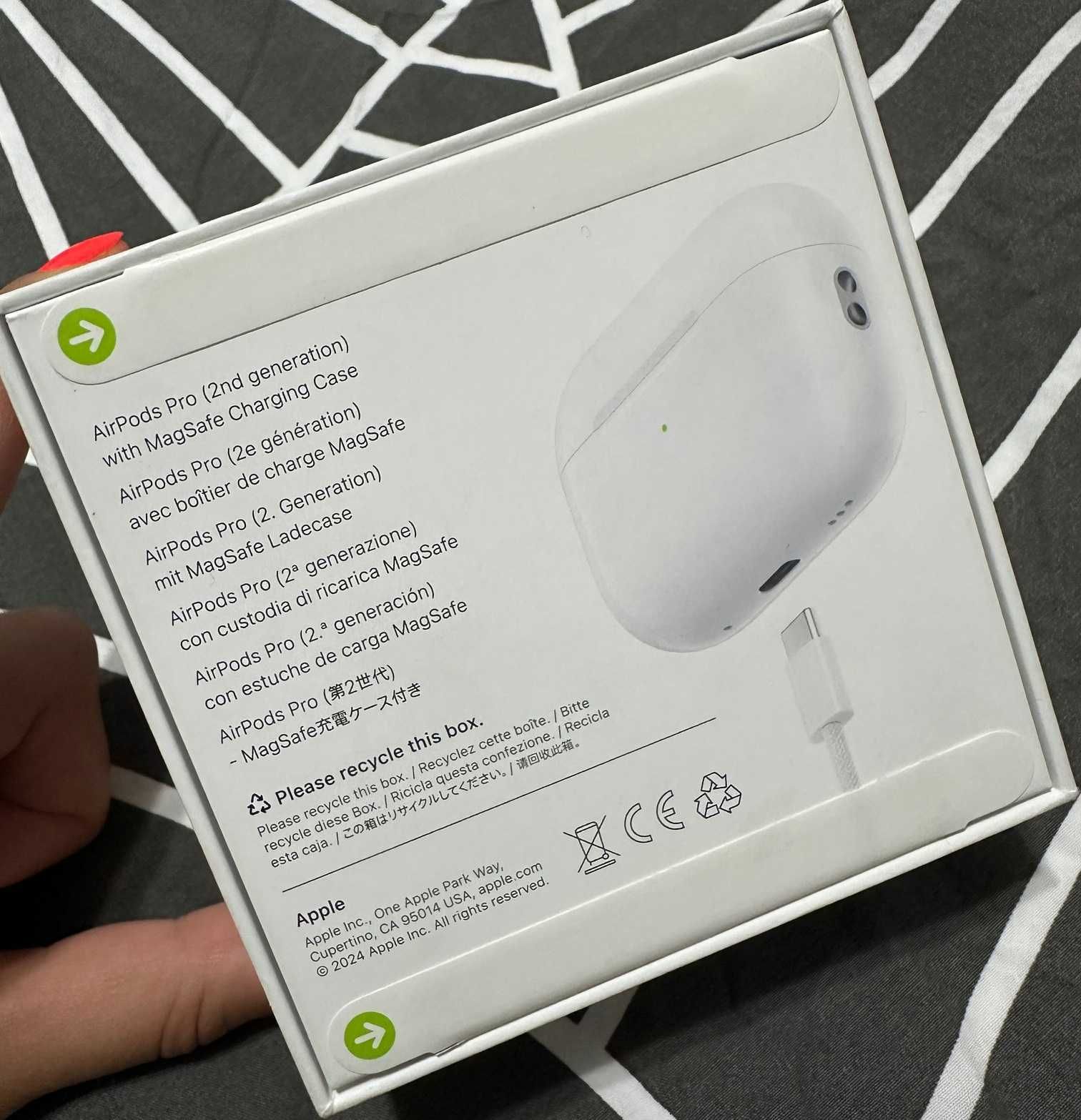 НОВИ Apple AirPods Pro 2 (USB-C) – фабрично запечатани, оригинални